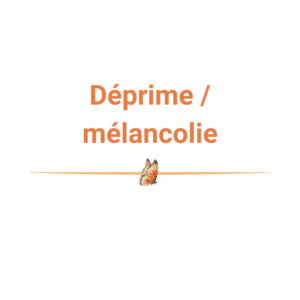 Déprime / mélancolie